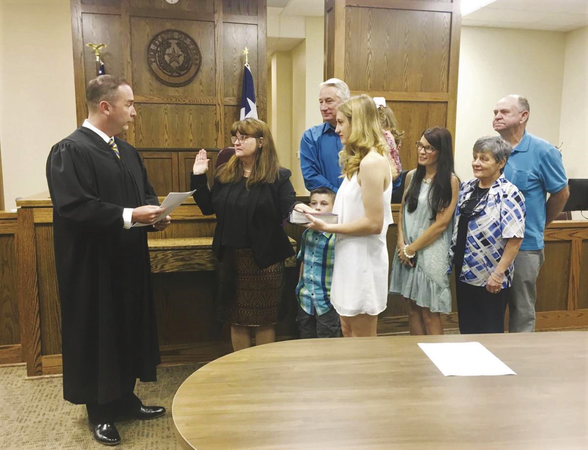 Swearing In ceremony